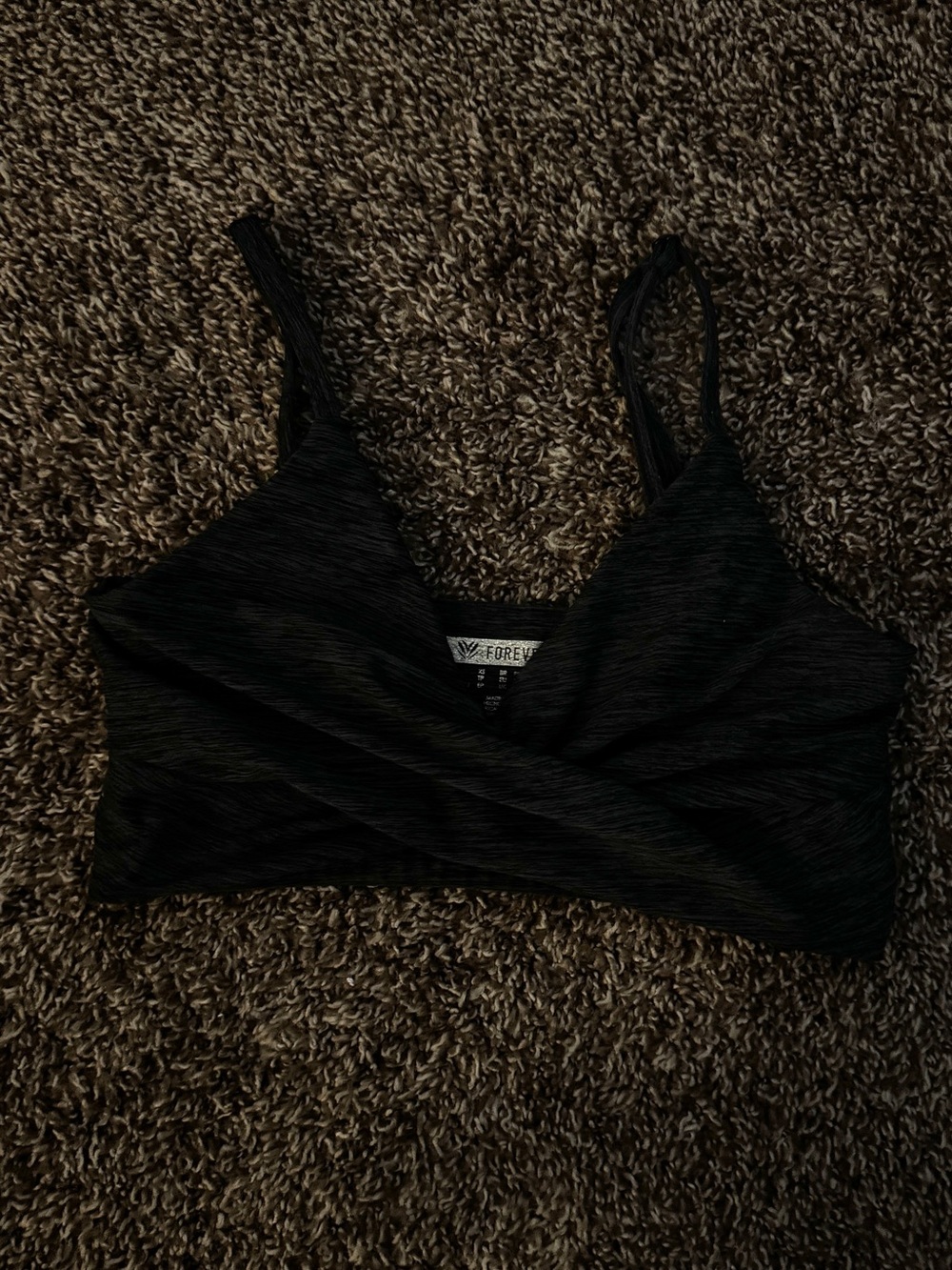 Forever 21 Wrap-Front Sports Bra